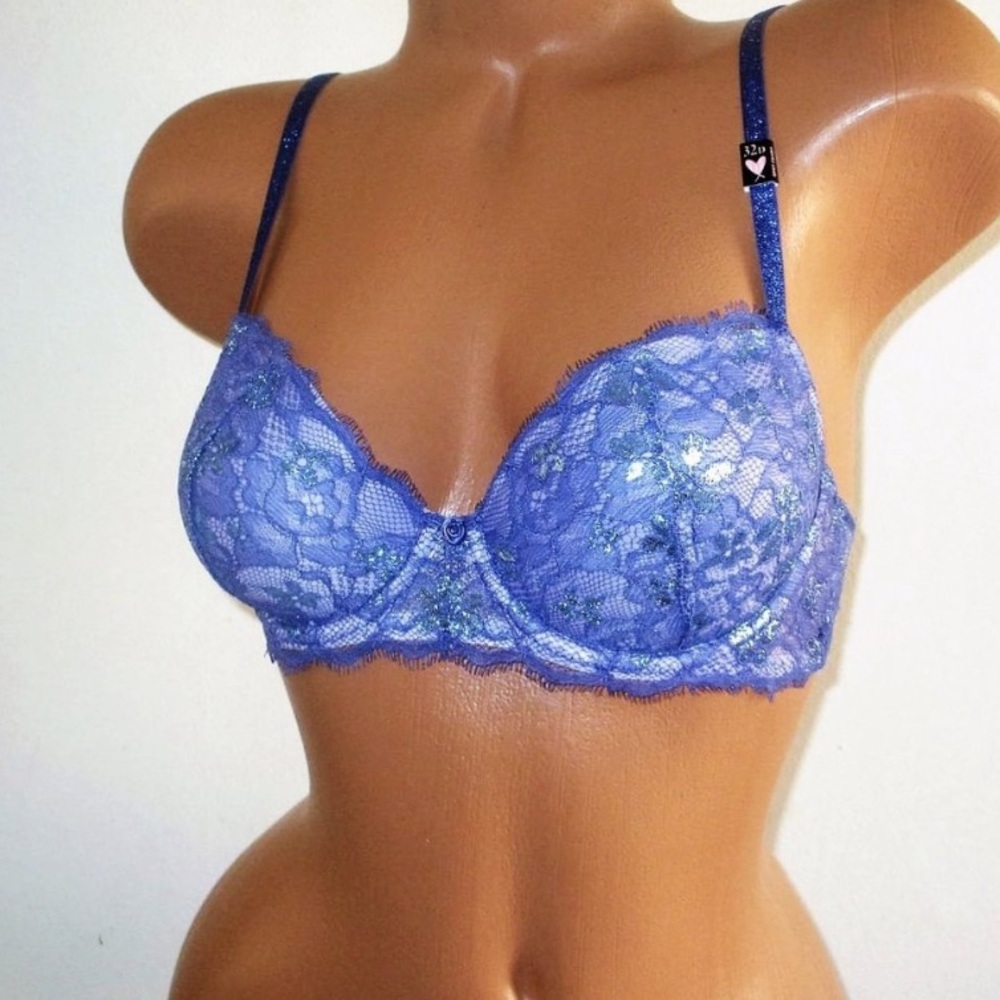 VICTORIAS SECRET Lightly Lined Demi Bra 32D